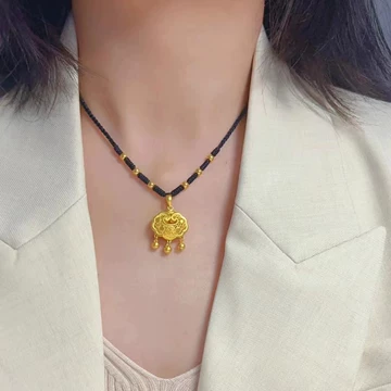 足金999平安锁吊坠黄金长命锁-足金999平安锁吊坠黄金长命锁促销