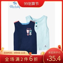 New boys and children knitted vest in bbebaby2019 summer
