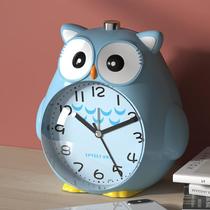 Alarm clock to get up artifact students children boys and girls special talking cartoon small alarm bedside wake-up clock