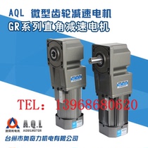 GR series right angle motor Hollow medium solid right angle shaft gear motor 5 6GR 90W-300W roast sheep