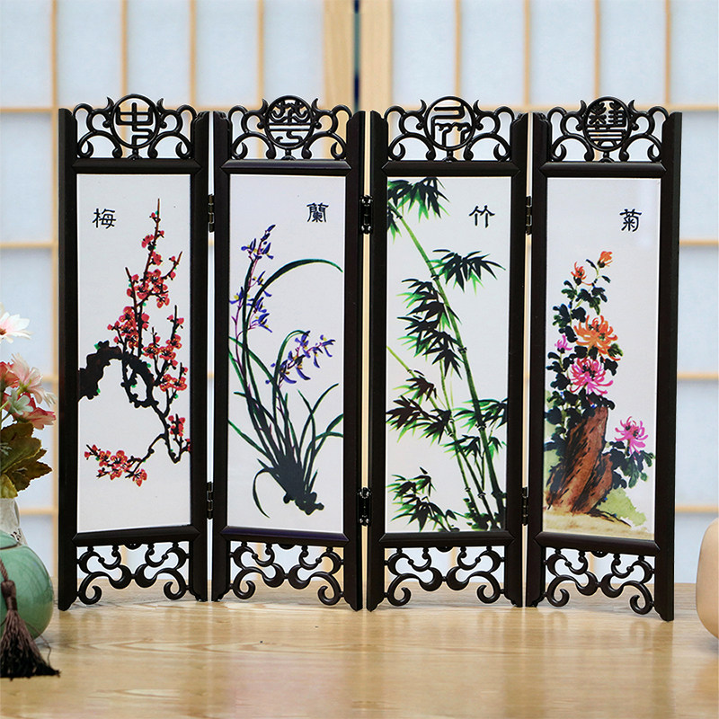 梅兰竹菊屏风-梅兰竹菊屏风促销价格、梅兰竹菊屏风品牌- 淘宝