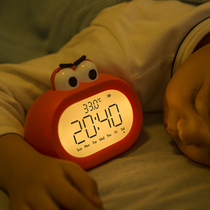 Children alarm clock wake up artifact student special boy girl cute alarm 2021 new smart electronic clock