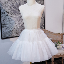 Daily tower 30CM short boneless cartile lolita clouds support pumpy cotton candy childrens skirt