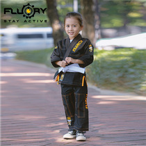 FLUORY fire base Brazilian jiu-jitsu clothing Girls  clothing Martial arts clothing BJJ GI judo clothing Childrens professional training clothing