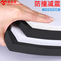 Black white extra hard 38 hardness high density foam sheet Anti-collision shock absorption inner box custom shockproof loss-proof anti-compression insulation electronic equipment eva tray coil without glue Sponge tape