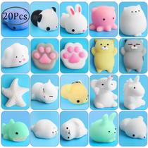 squishy cute animal dumplings pinch happy creative small gift decompression vent toy random 20 sets