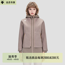 DESCENTE di Sante WOMENS TRAINING womens blouses with two sets of D1432TTT35