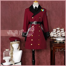 (Free wind)Girl front cos service Female commander cos service uniform military uniform Griffin