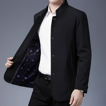 Windbreaker men long 2021 New Korean trend slim business leisure English coat men Spring Autumn