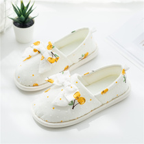 Moon shoes September and October spring and autumn postpartum 10 months home slippers bag with indoor non-slip fashion cartoon