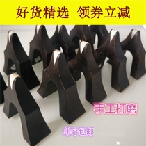 (Professional musical instrument factory) Guzheng high-grade zither code goose column handmade Ebony code fine grinding 1-21 set