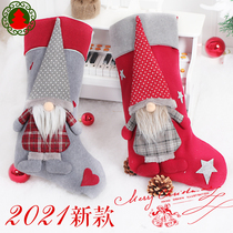 Big Number Christmas Socks Gift Bags Christmas Candy Bags Children Small Gift Santa Santa Kindergarten Decorated Bags