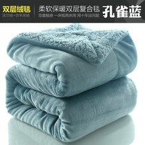 Dog Quilt Winter Thick Pet Blanket Double Layer Warm Kitty Blanket not sticky Large Dog Winter Mini Blanket