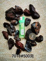 Clearance Hami color meteorite currency 500g suitable for shop to get goods can be processed jewelry ring face play 7018#