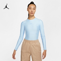 Jordan official Nike Jordan womens one-piece clothes new autumn and winter knit tights easy to wear DD7061