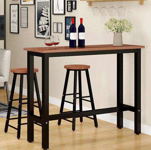 美式简约现代升降椅子吧台圆形写手机铁艺理发师多功能复古办公室