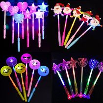 Glowing toy stick glitter fairy bar childrens toy fluorescent stick Childrens Day Christmas jewelry June 1 props