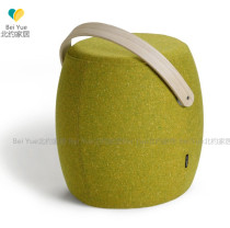 NATO light lavish minimalist Creative Handle Small Bench short stool Stool Uan Guan Swap for Benches Living Room Courtyard Bedroom Small Chair