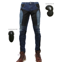 2019 New Summer motorcycle mens and womens pants motorcycle jeans racing casual slim stretch mesh riding pants