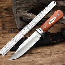 Tritium knife portable wolf knife knife straight knife cutting knife cold weapon outdoor saber Special Forces knife