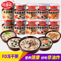 Haifusheng instant porridge 10 cups combined brewing instant supper breakfast convenient nutrition substitute porridge breakfast food