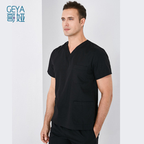 Brush hand clothing Operating room clothing Womens short sleeve mens hand washing suit Oral pet clothing Beauty work clothes Nurse clothing