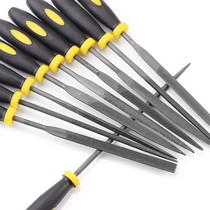 Throat diamond alloy file set small steel file metal grinding tool 10 sets of gold steel mini assorted
