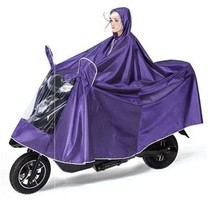 Aima Electric Car Raincoat Electric Bottle Car Without Mirror Sleeve Anti-Peak Double Single Motorcycle Rain Cape Jadee Woman