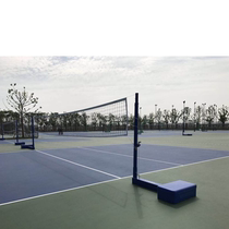 Jinling sports equipment PPZ-5 Jinling counterweight volleyball post simple counterweight volleyball ball rack subnet
