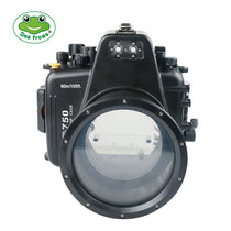 Sea Frog FOR NIKON NIKON D750 camera waterproof shell 40 waterproof wide angle macro fish eye mask