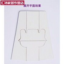 Huite a4a3 vertical card table card card card support hard white gray cardboard back support bracket Butterfly bracket KT board back support