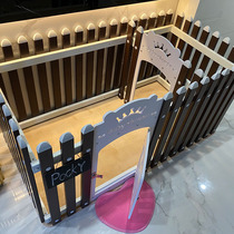 Pet fence dog fence indoor partition toilet puppy luxury villa suite Teddy cage small dog rabbit