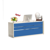 Real Estate Agency Company Bar Reception Desk Travel Agency Logistics Service Front Desk Real Estate Consulting Office Computer Desk