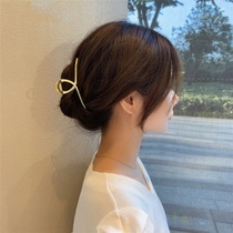 South Korea Dongdaemun hair accessories metal wind hair grab clip hairclip girl back head grab clip big hair grab clip shark clip