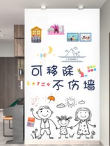 Applicable soft whiteboard wall stickers magnetic Home Childrens teaching removable blackboard wall stickers office