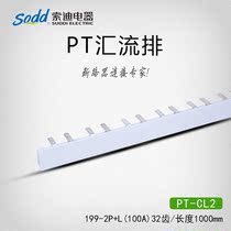 Sody electric bus PT199-2P L 2P with leakage copper 100A air open circuit breaker