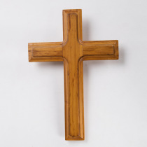 Wooden cross pendant crafts 26cm high Christian interior decoration decoration
