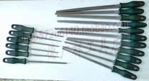 (Special treatment) Shida tool SATA plastic handle triangular four-angle file thin and coarse teeth square file 03959