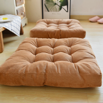 Corduroy tatami futon plush oversized floor bay window cushion balcony yoga hip cushion