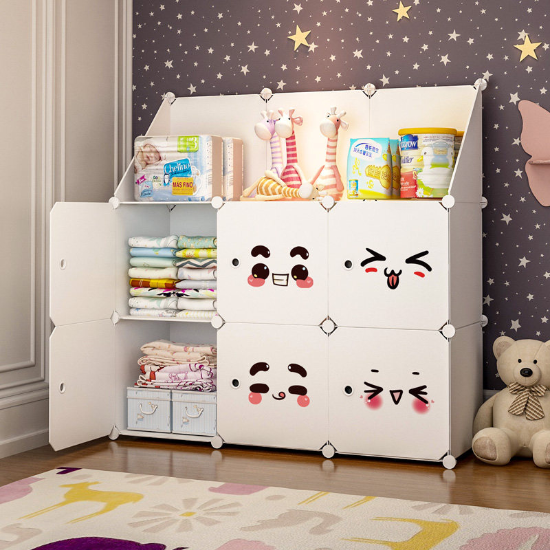 Storage cabinet baby drawer-style household toys finishing storage large-capacity childrens wardrobe plastic thickening