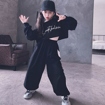 Children Jazz Dance Costumes Girls Nets Red Tides Yangqi Girl Street Dance Suit Rucord Dance Suit Walking Show Wave Dress