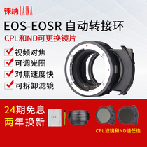 Laina Canon EF EOS lens to EOSR RF RP polarized CPL reduction mirror ND auto focus adapter ring