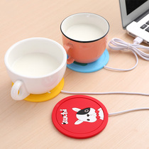 Constant temperature coasters Heating water cup Milk heater USB coasters Constant temperature cup insulation hot milk device Hot milk artifact