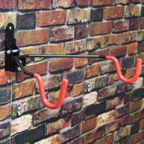 Bicycle display rack parking rack double hook wall adhesive hook bicycle trailer car shop display