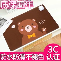 Warm table desk large heated mouse pad writing heating pad office desktop heating electric heating pad
