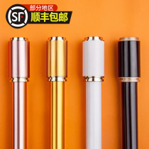 Tirome thickened aluminium alloy window curtain rod Roman rod silent curtain accessories Curtain Track Single Pole Double Pole