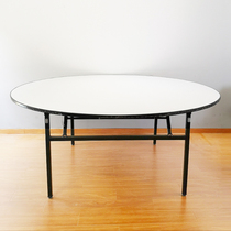 Large round table home folding table table turntable table table chair hotel restaurant Restaurant Restaurant restaurant dinner banquet round table