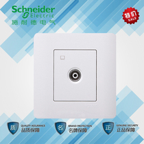Schneider Tap switch socket Tap Ya white Tap white TV socket Panel TV