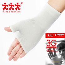 Japan imported ThreeRunners3G breathable fitness gloves protect wrist Palm tendon sheath mouse hand