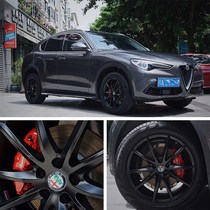 Car wheel repair caliper spray paint high temperature paint wheel paint paint color change wheel paint tear spray film Bright Black